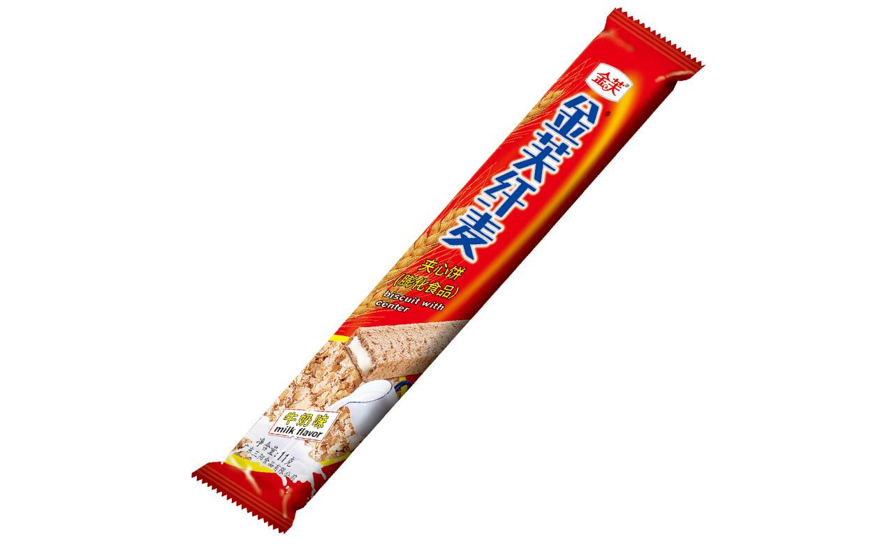 牛奶味夹心饼