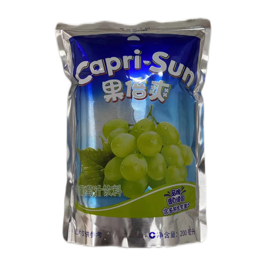 果倍爽白葡萄汁饮料