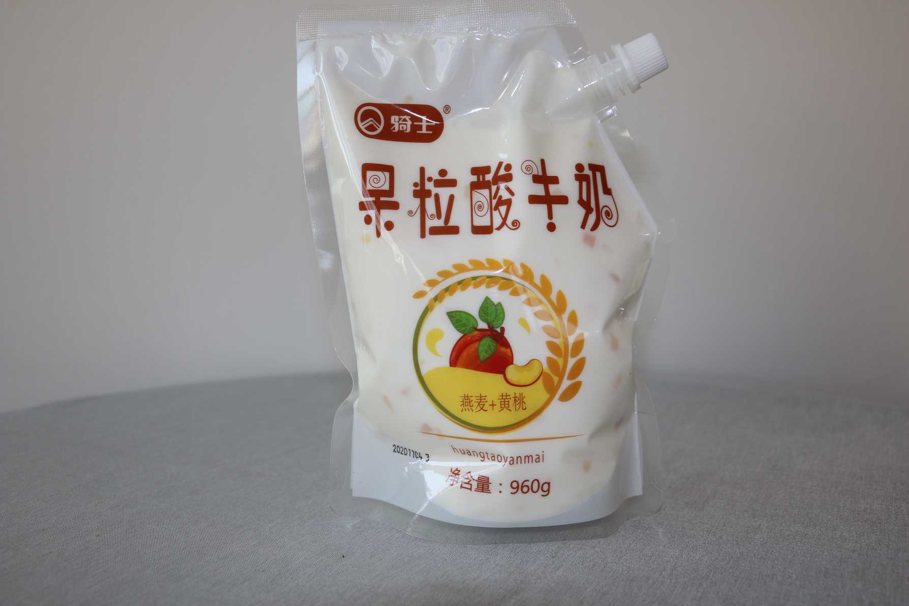 960g燕麦黄桃酸牛奶