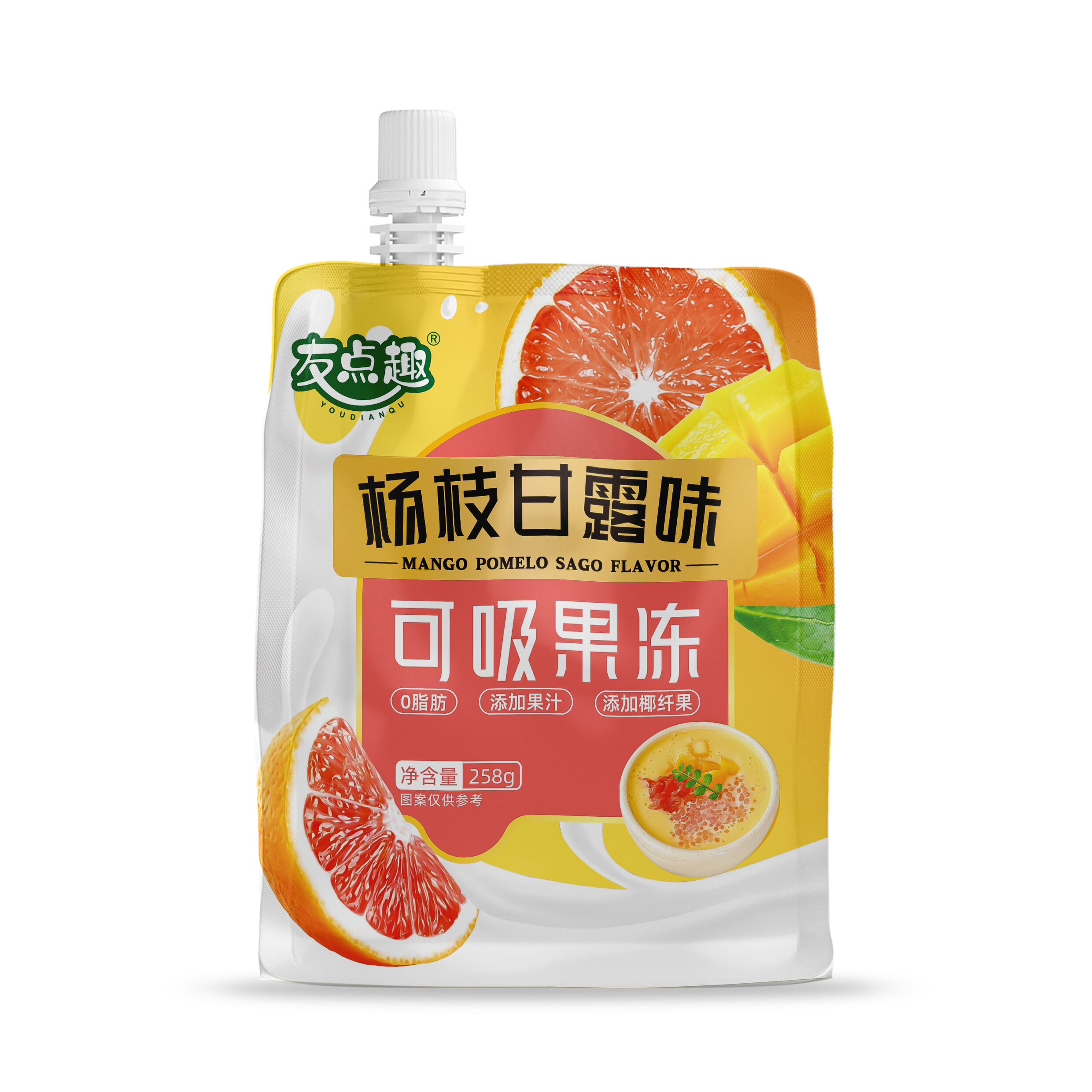 杨枝甘露味可吸果冻