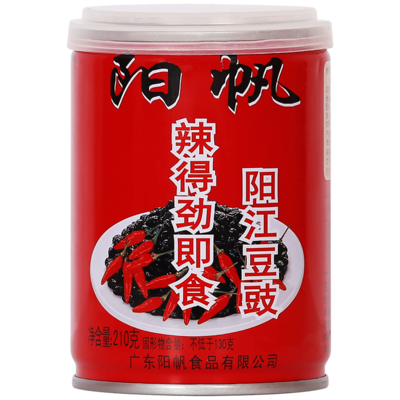 阳帆即食辣得劲豆豉