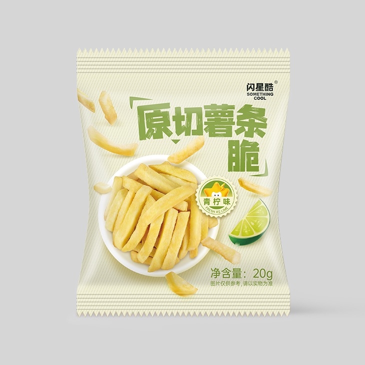 闪星酷原切薯条脆（青柠味）