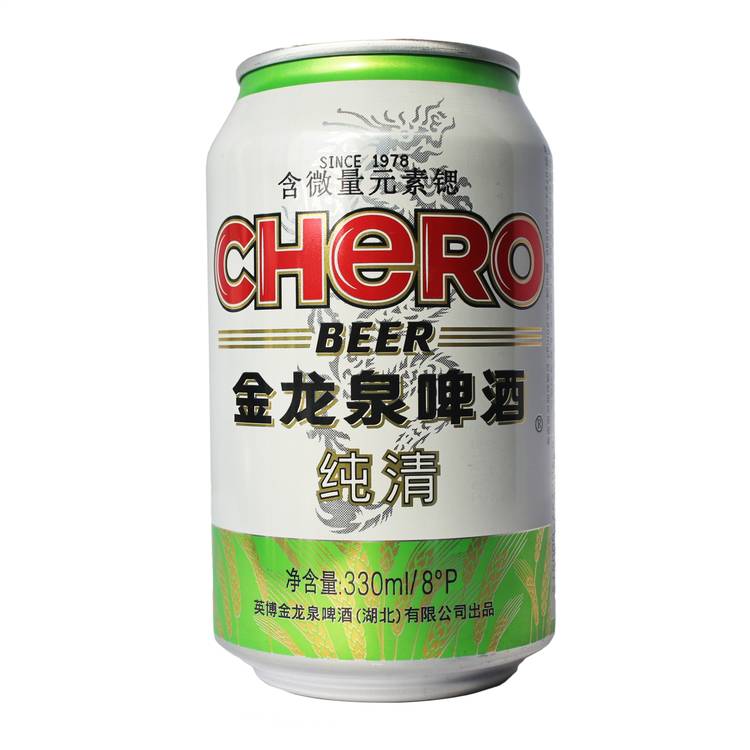 金龙泉纯清啤酒