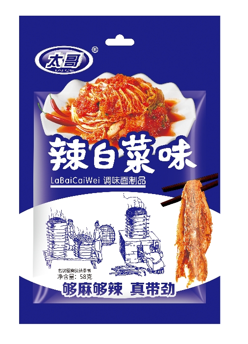 太哥辣白菜味58g