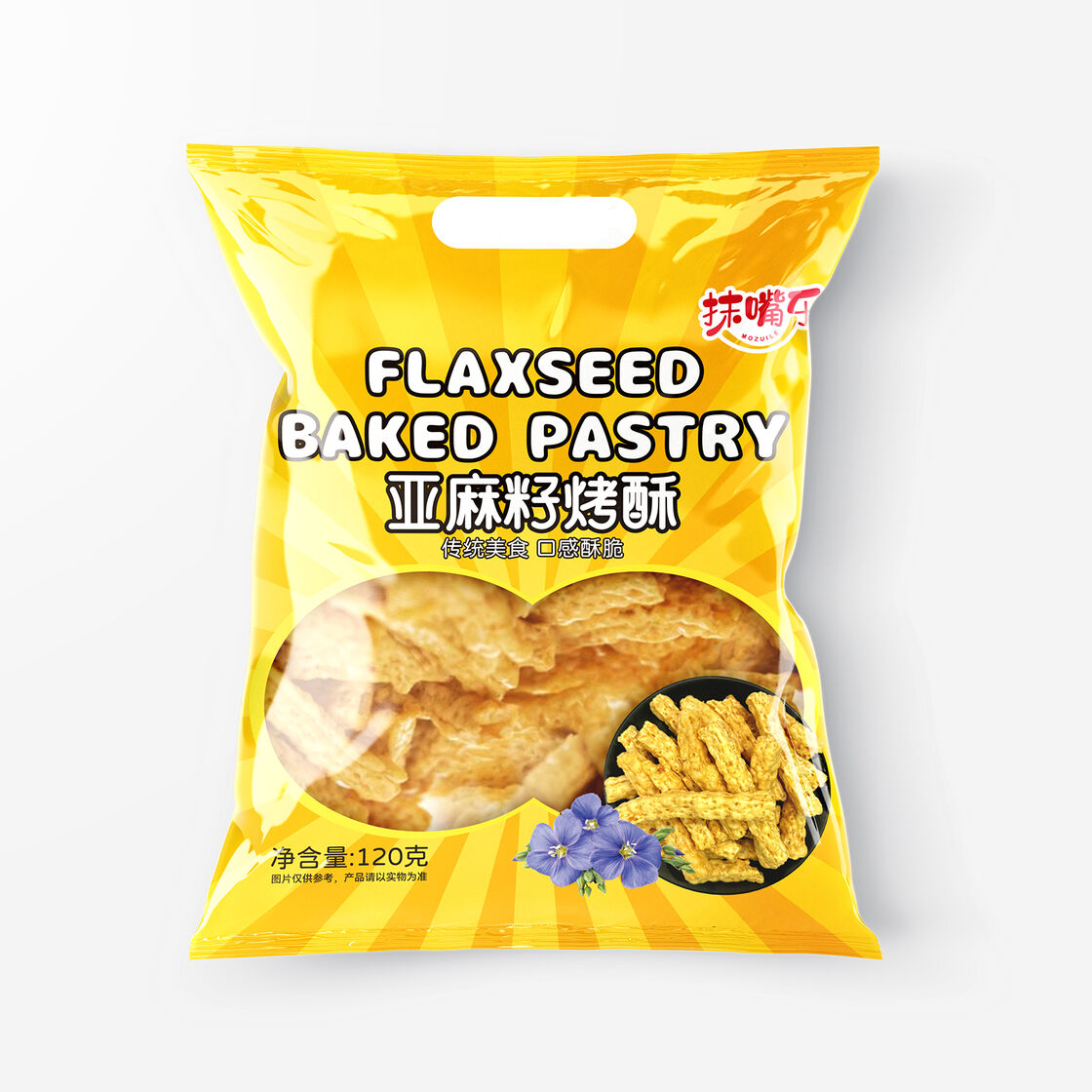 亚麻籽烤酥