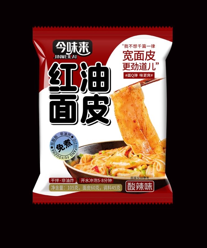今味来红油面皮酸辣味110克