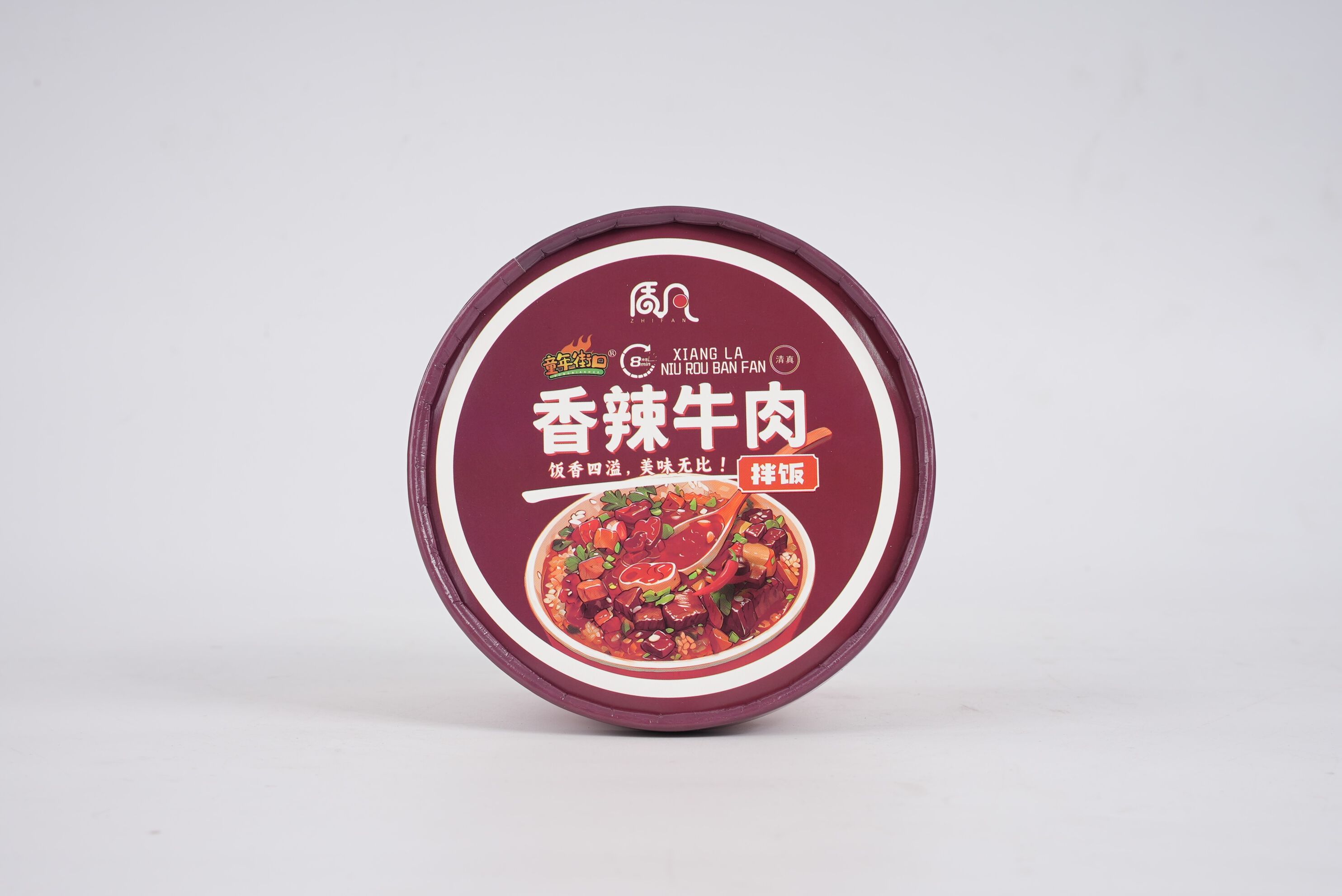 香辣牛肉拌饭