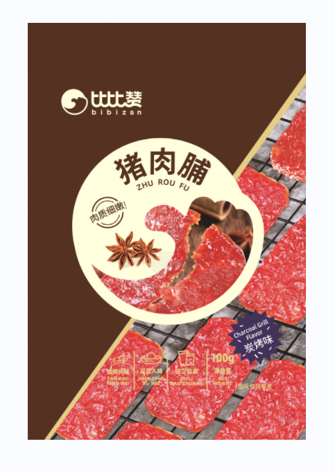 猪肉脯炭烤味100g