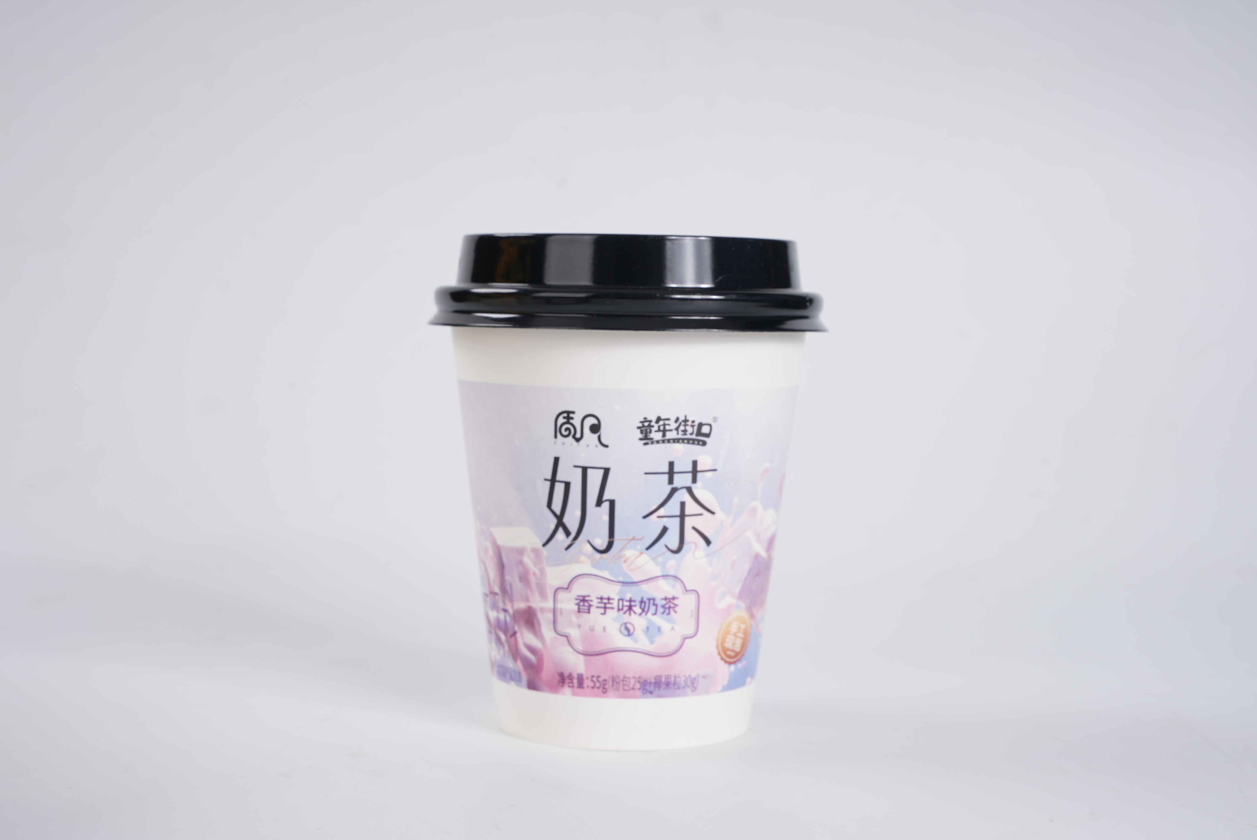 质凡香芋味奶茶1杯(美制容积单位)