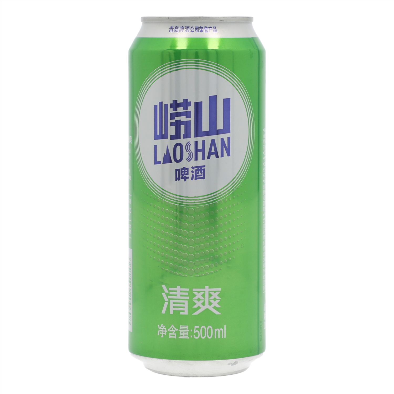 崂山啤酒8度500毫升清爽易拉罐