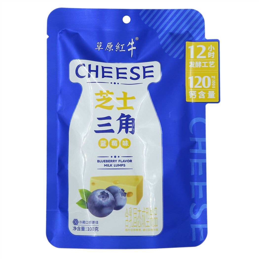 芝士三角蓝莓味
