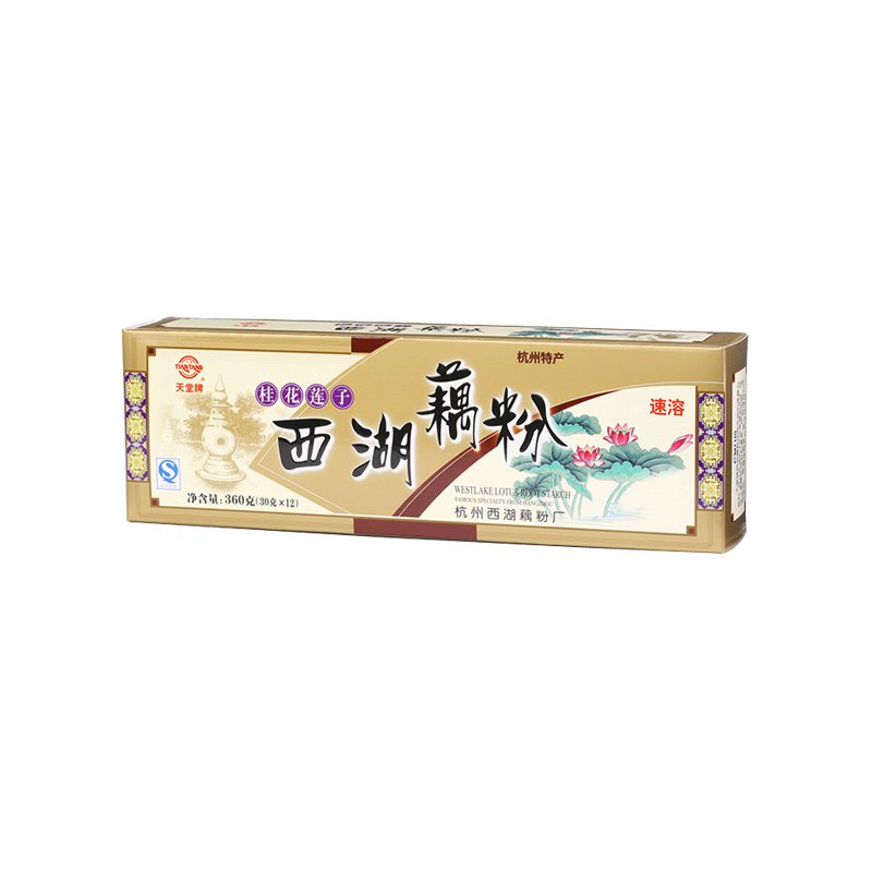 桂花莲子藕粉