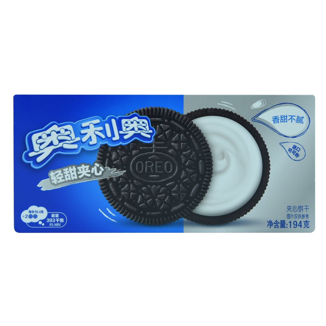 奥利奥轻甜夹心饼干