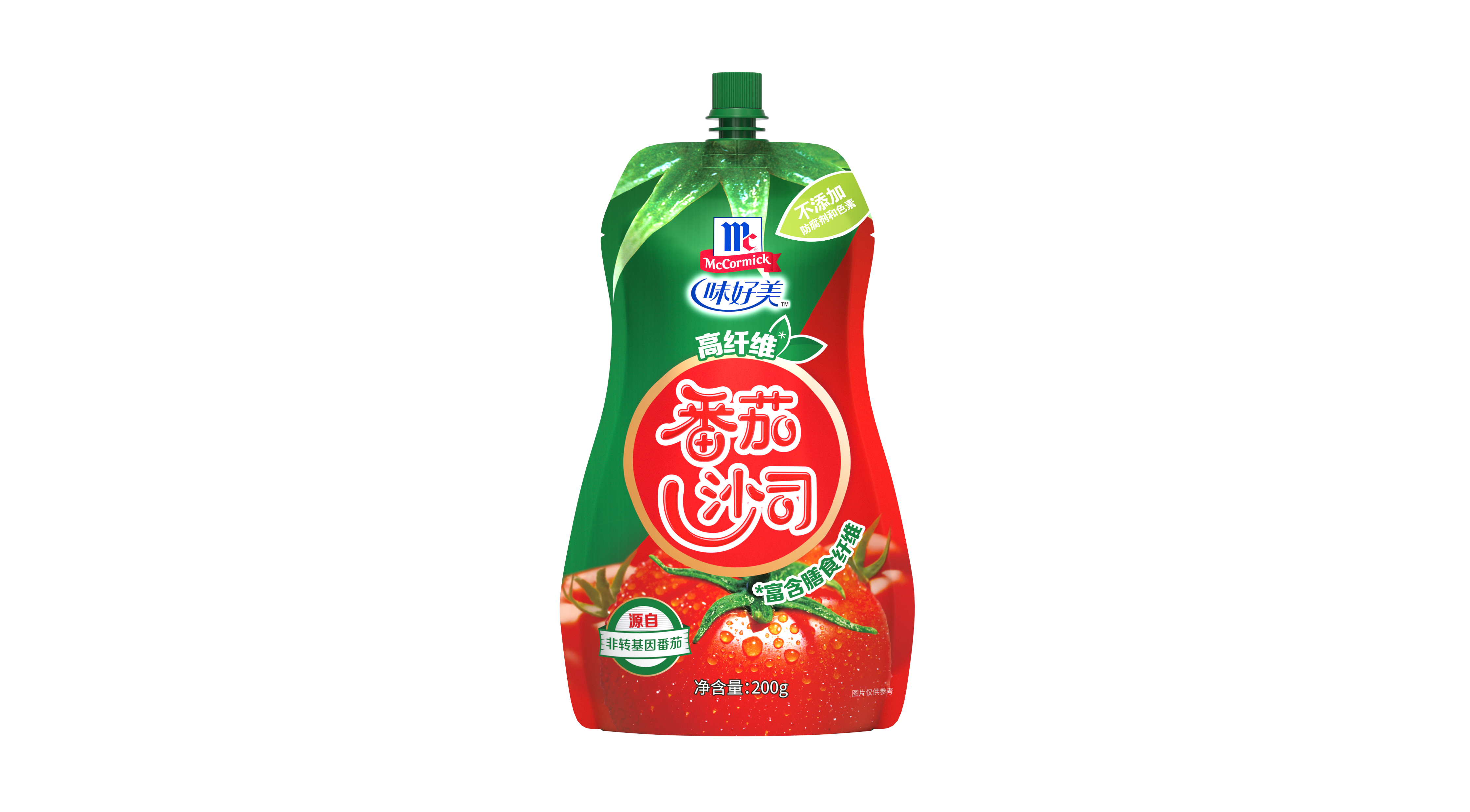 味好美高纤维番茄沙司挤挤装