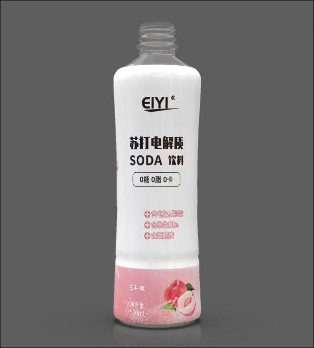 EIYI苏打电解质白桃味饮料500ml