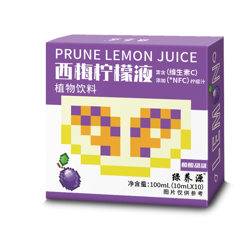 西梅柠檬液