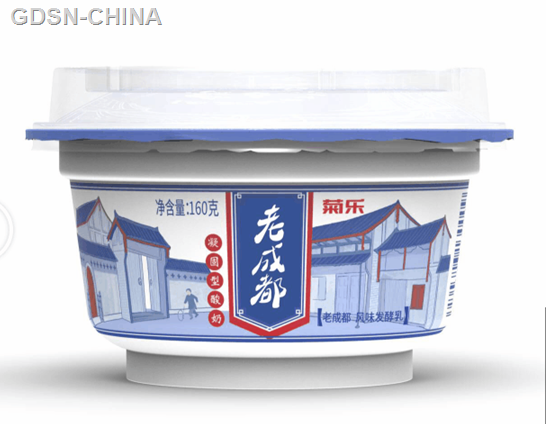 菊乐老成都风味发酵乳