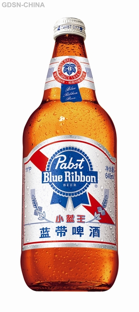 蓝带小蓝王11度640啤酒