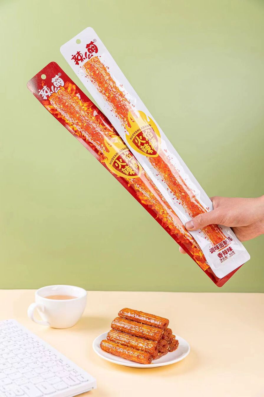 辣么萌牌火焰辣棒香辣味65克