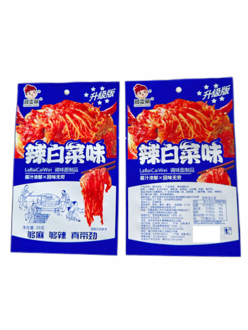 颜雯丽颜雯丽辣白菜味38克