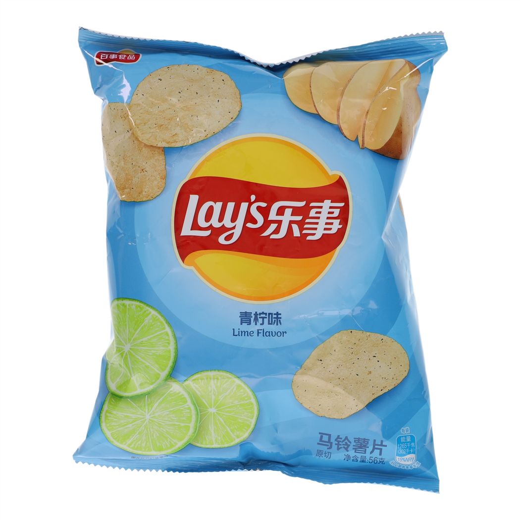 乐事青柠味56克