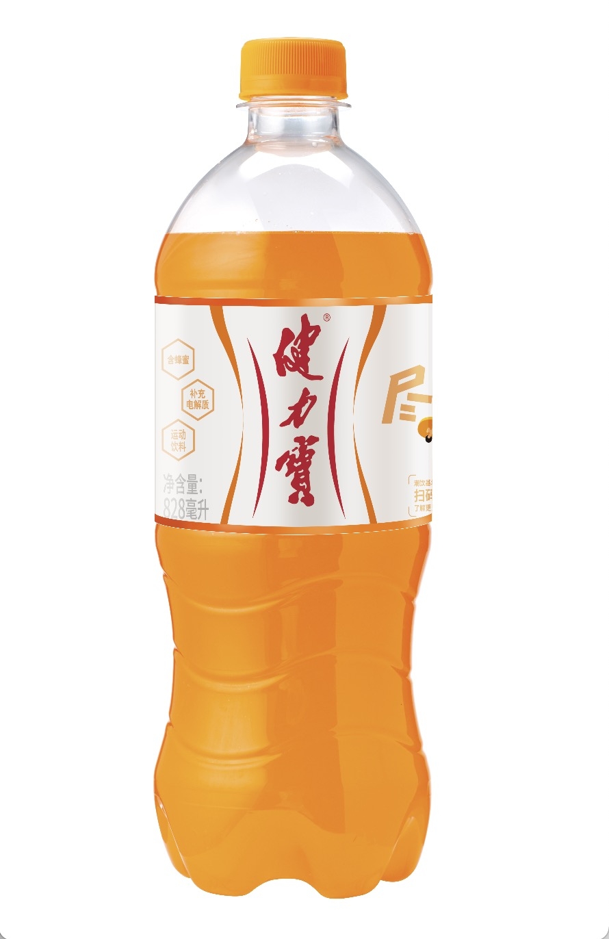 健力宝橙蜜味运动饮料（含气型）