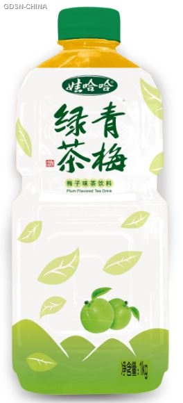 娃哈哈青梅绿茶梅子味茶饮料