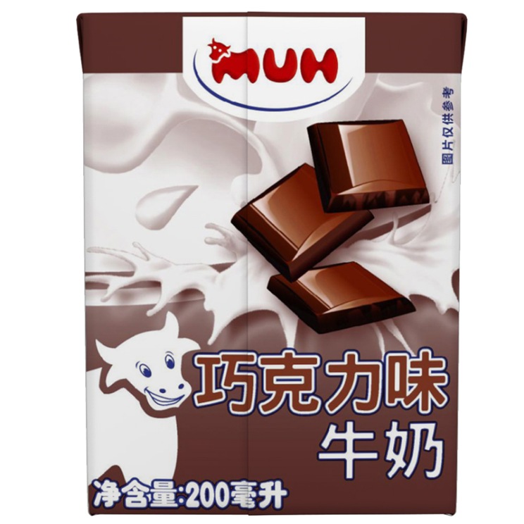 甘蒂牧场巧克力味牛奶