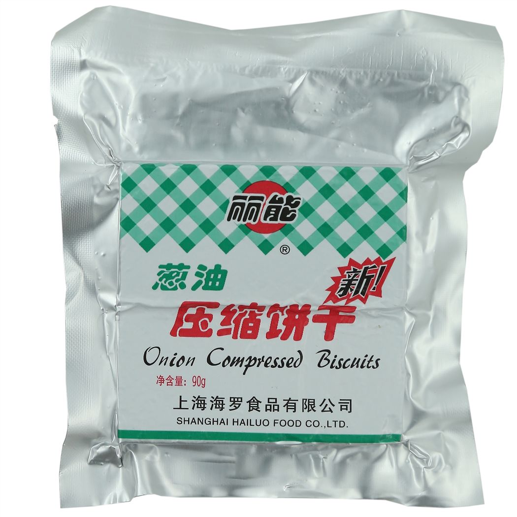 丽能(海罗)葱油压缩饼干(普通饼干~葱油)90克
