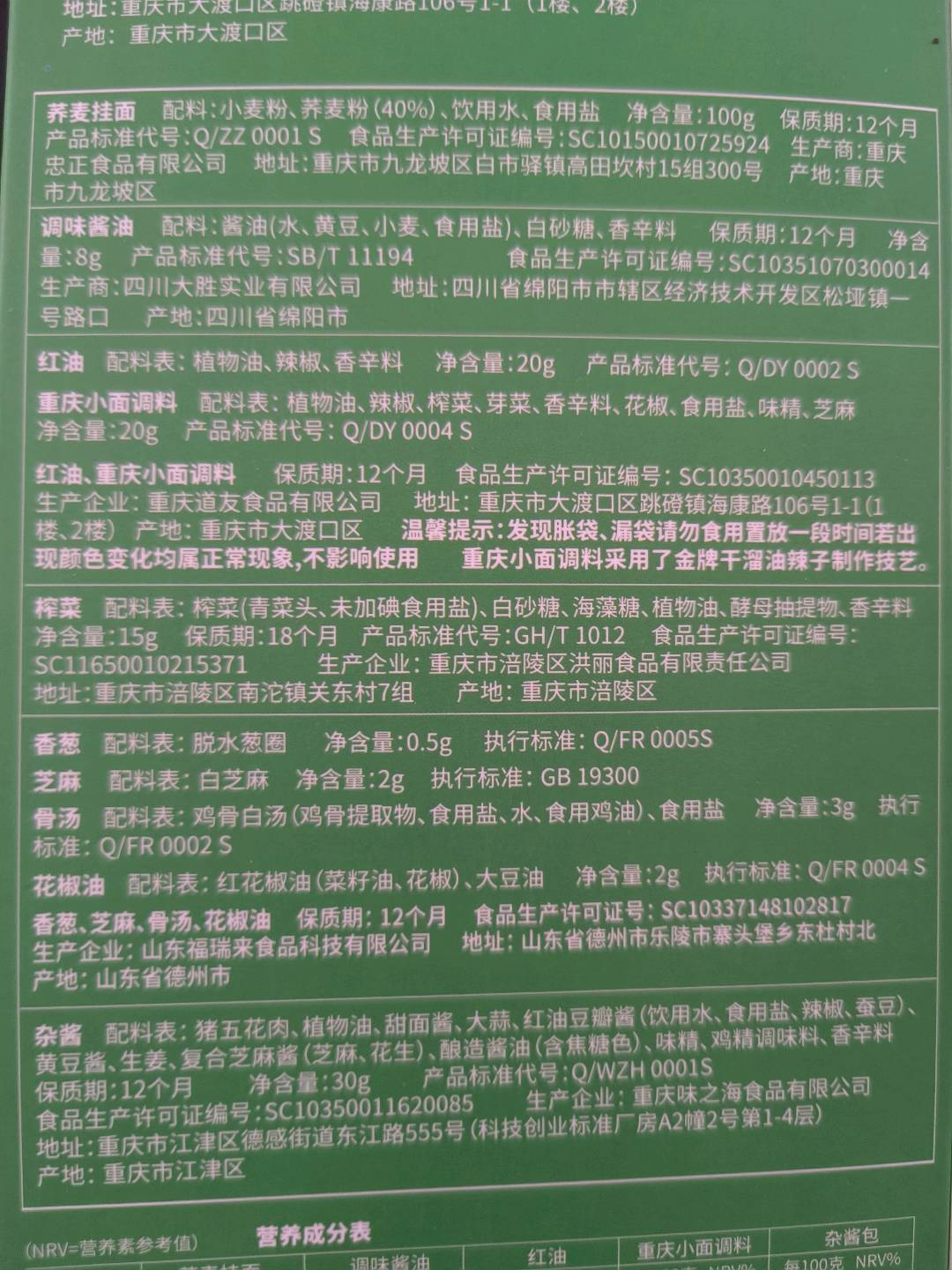 重庆杂酱面