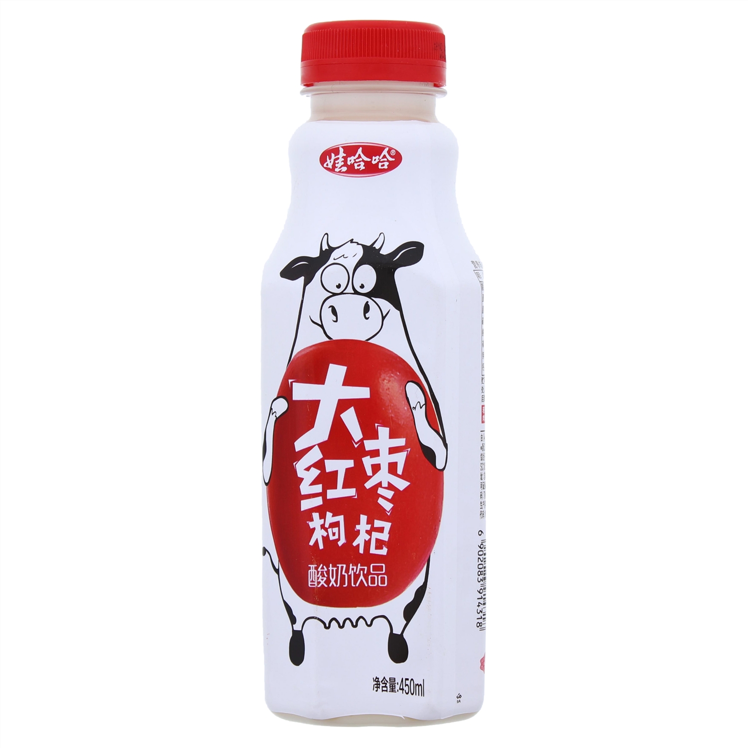 娃哈哈大红枣枸杞酸奶饮品（新图案）