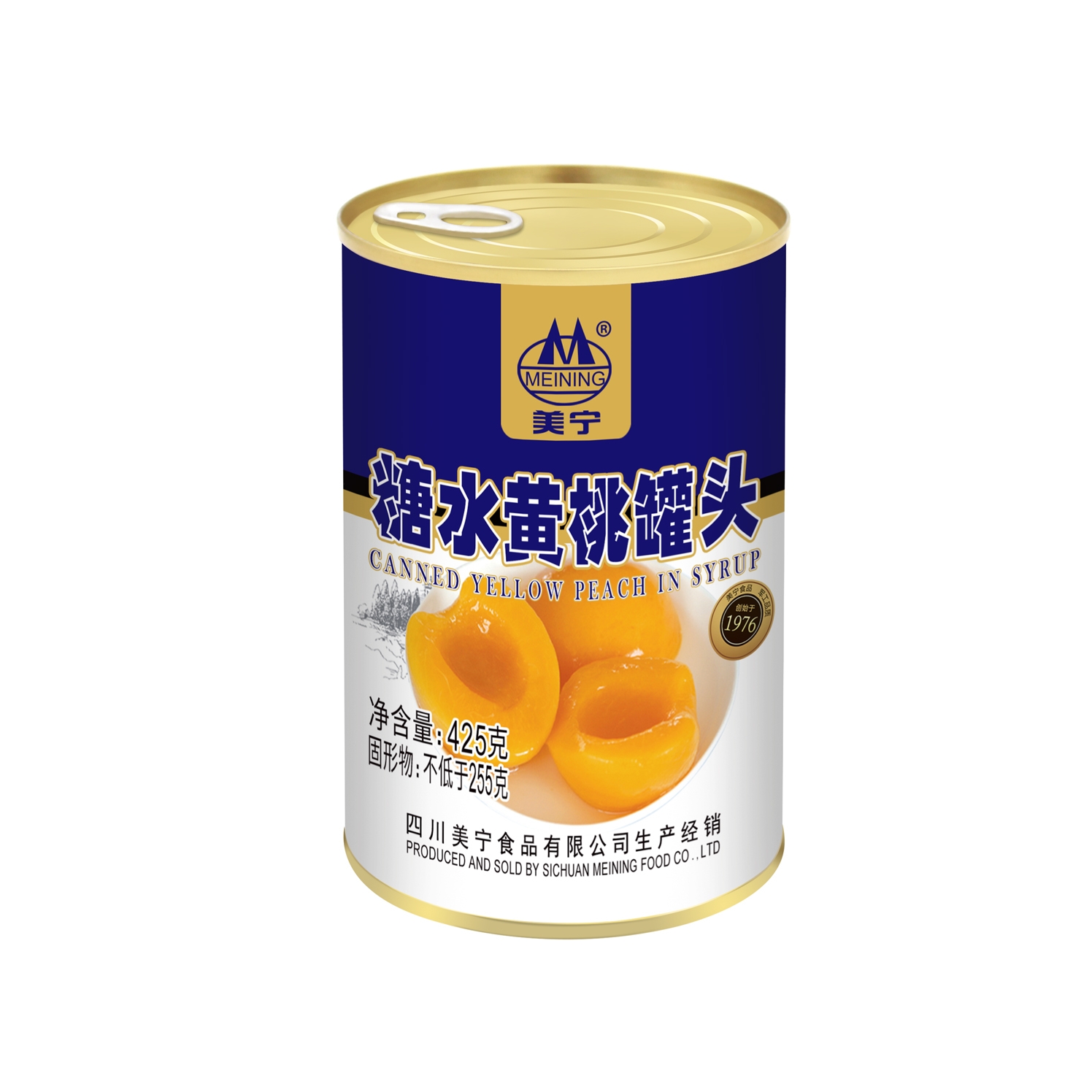 糖水黄桃罐头