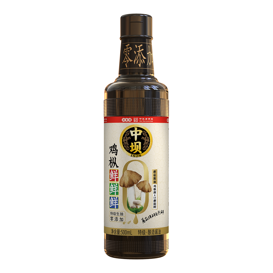 中坝鸡枞鲜鲜鲜特级生抽500ml