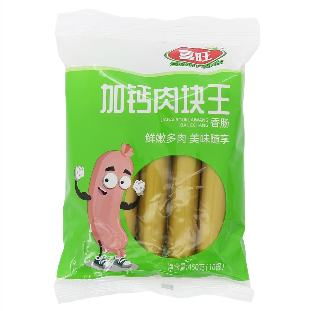喜旺加钙肉块王香肠肉灌肠