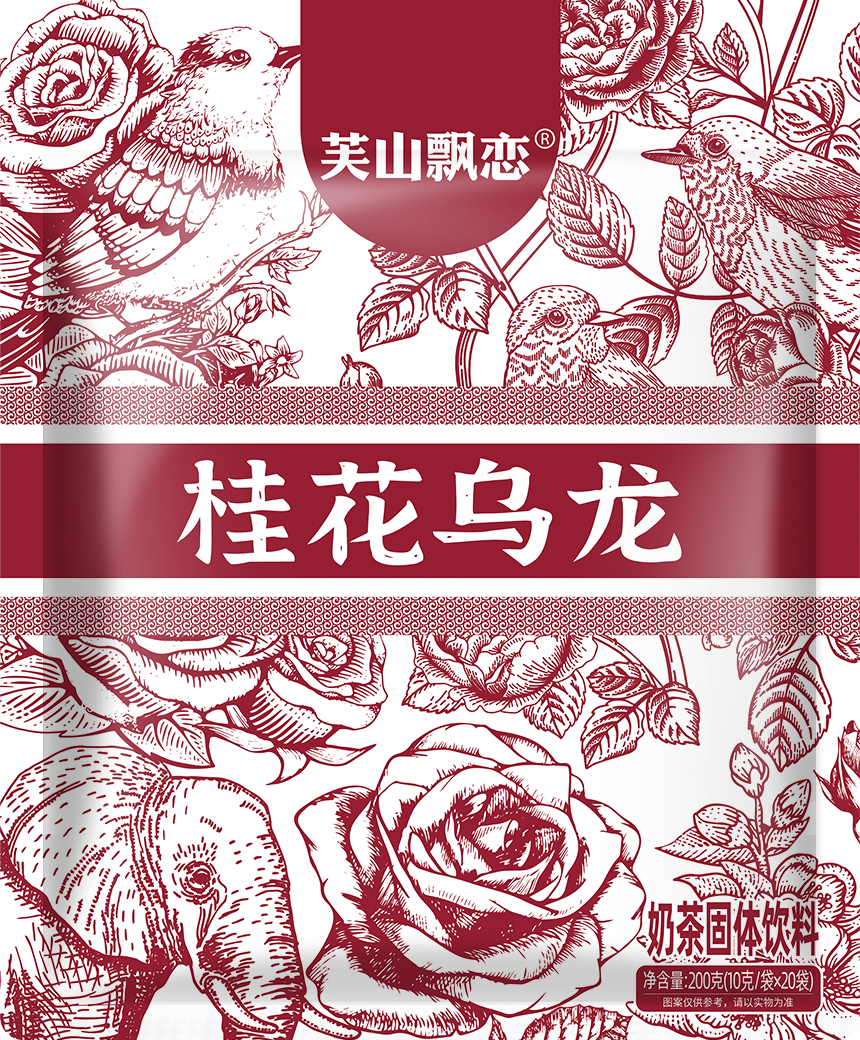 芙山飘恋桂花乌龙200克