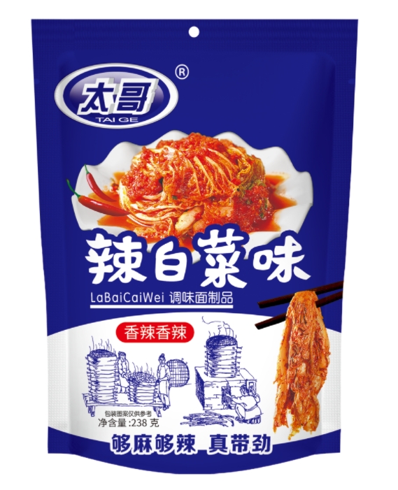 太哥辣白菜味香辣香辣238克