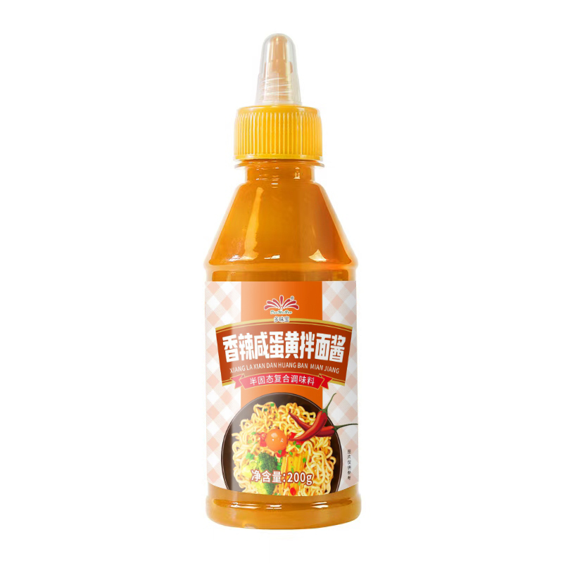多味宝香辣咸蛋黄拌面酱200克