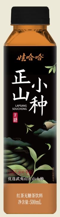 娃哈哈正山小种红茶无糖茶饮料