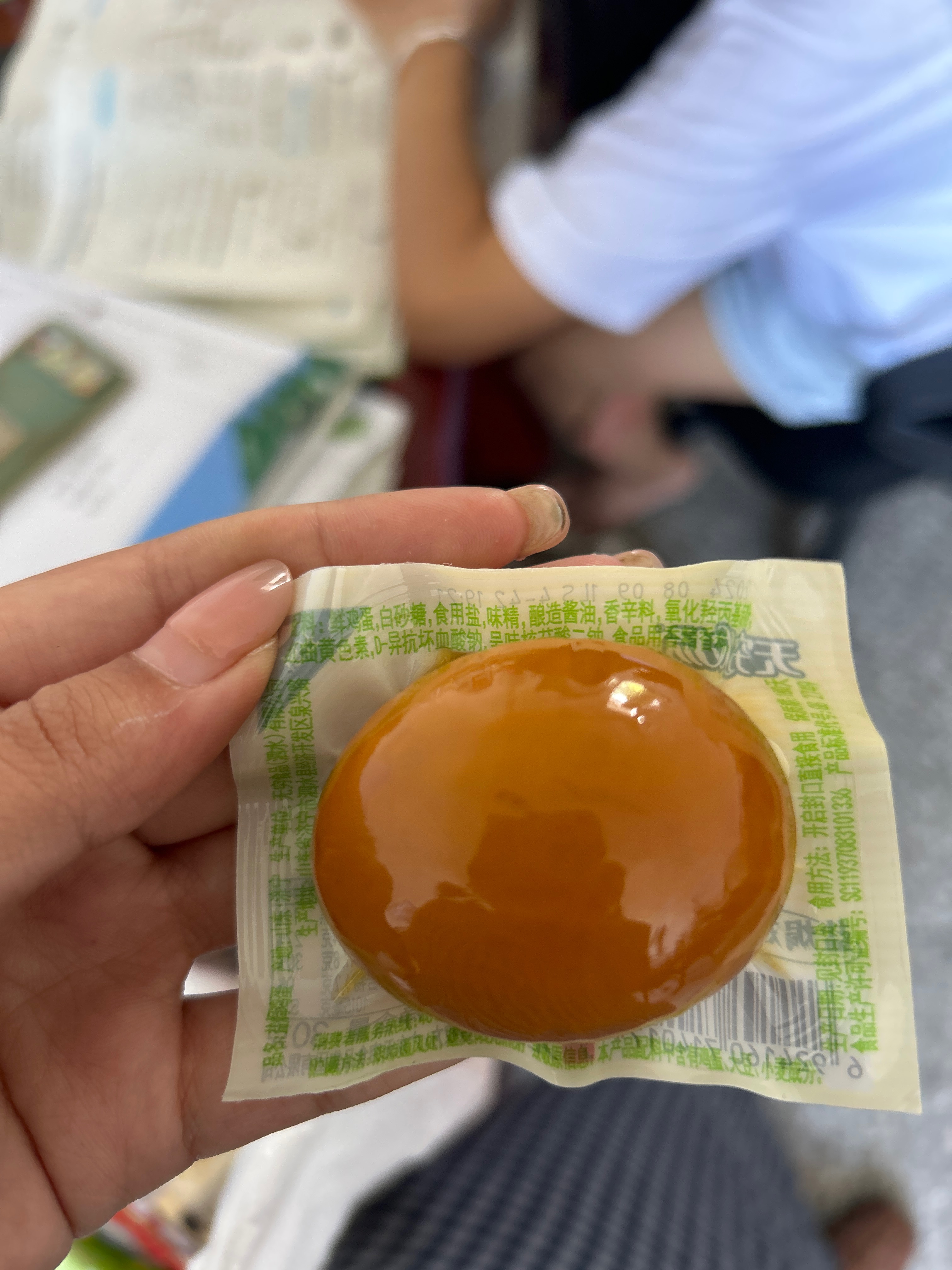 30克盐焗鸡蛋