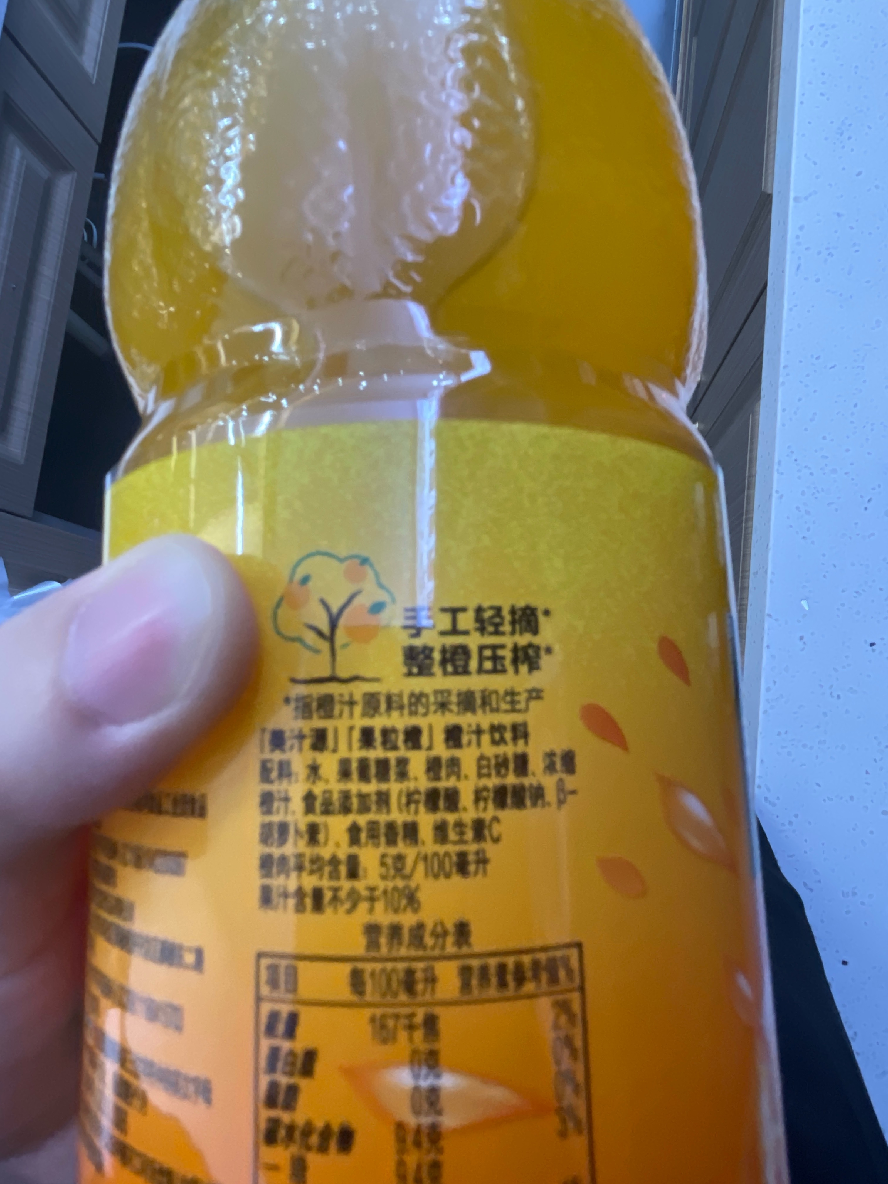 美汁源果粒橙橙汁饮料 1.25L/*12 全纸包
