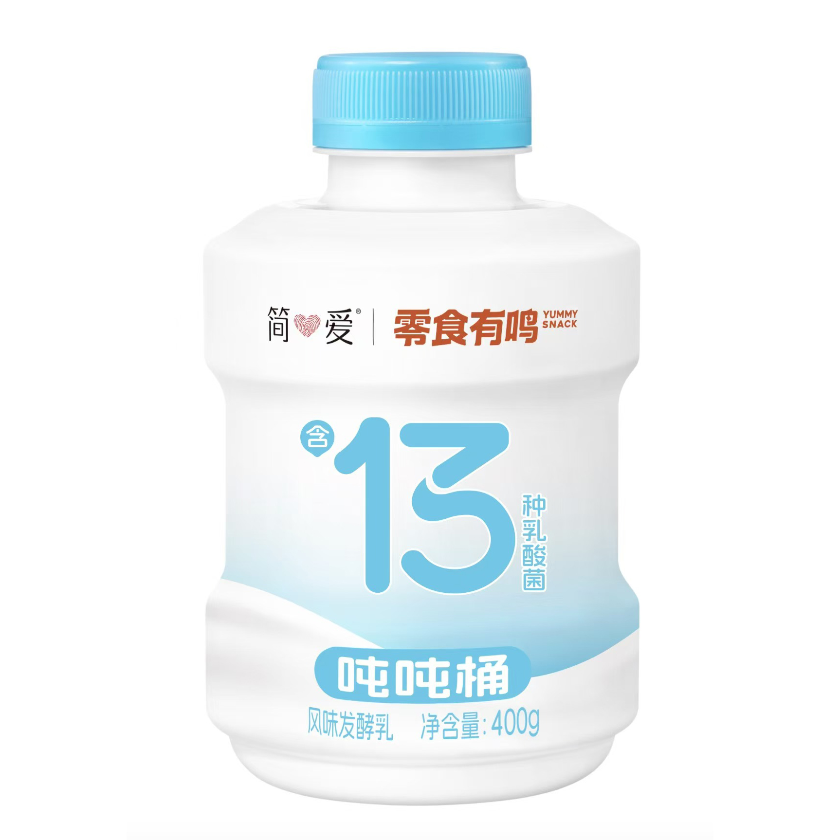 简爱&零食有鸣 吨吨桶 风味发酵乳 400g