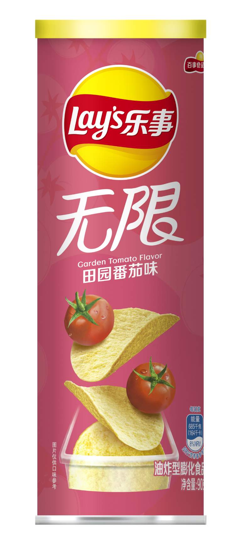 乐事无限田园番茄味90克*24罐