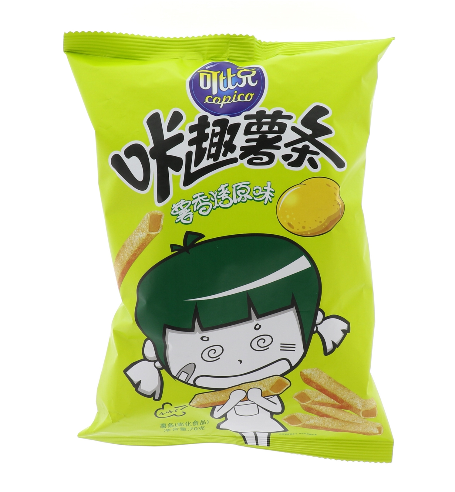 可比克咔趣薯条（薯香烤原味）70克