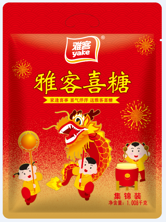 1008g雅客喜糖