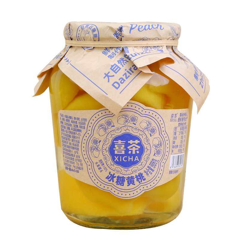 喜茶冰糖黄桃888克