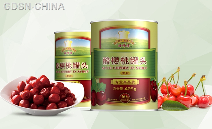 棒师傅酸樱桃罐头