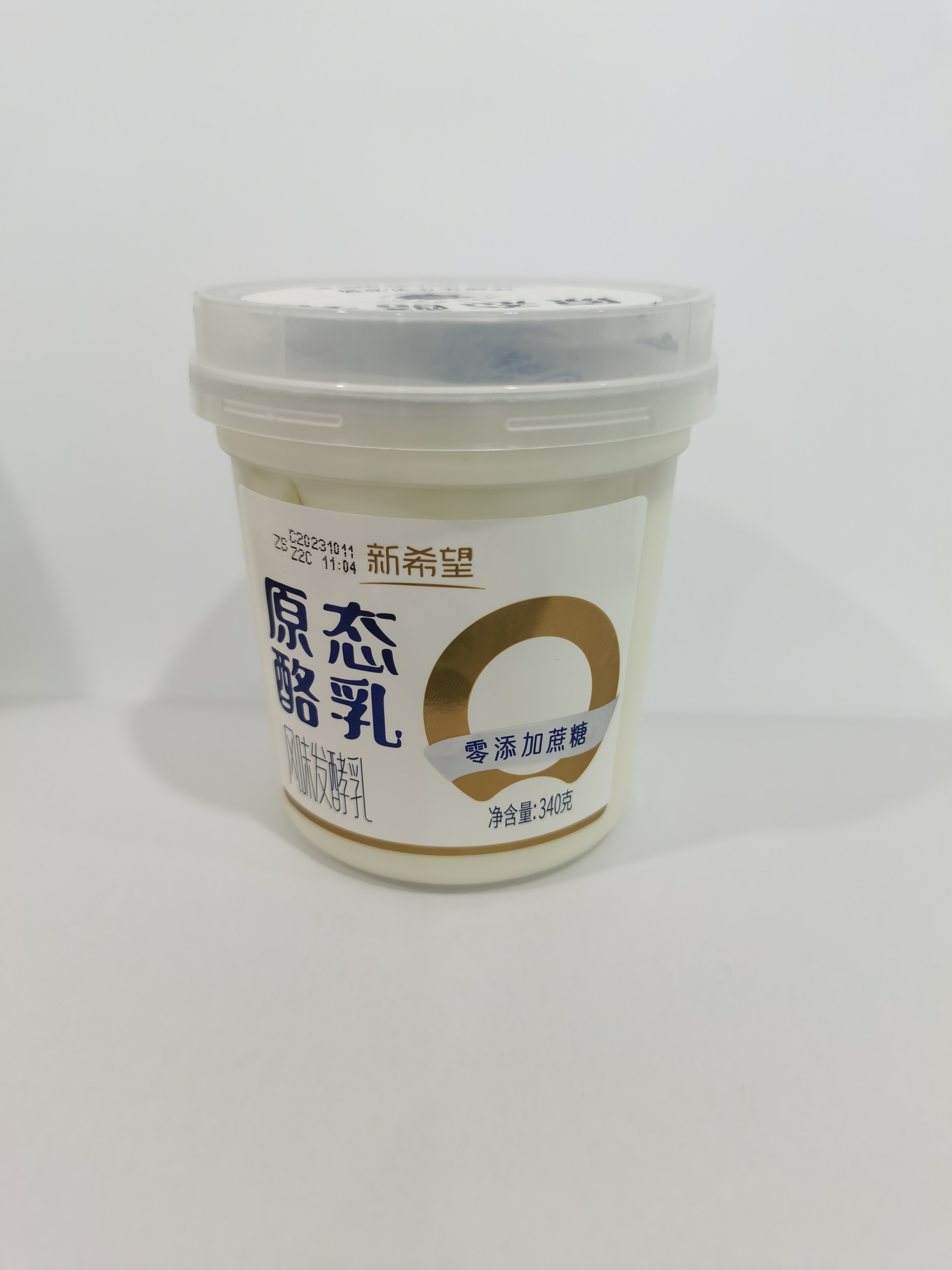原态酪乳0蔗糖风味发酵乳