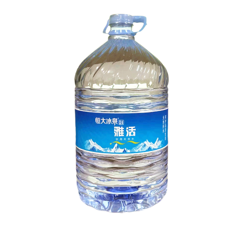 恒大冰泉雅活一次性桶15L