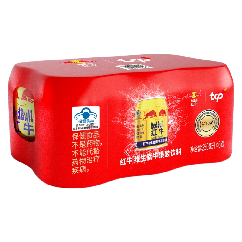 红牛®维生素牛磺酸饮料（6罐装）