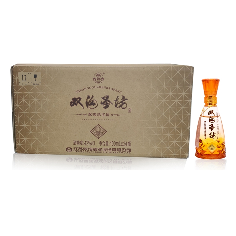 42度100mL双沟圣坊（21版）光瓶